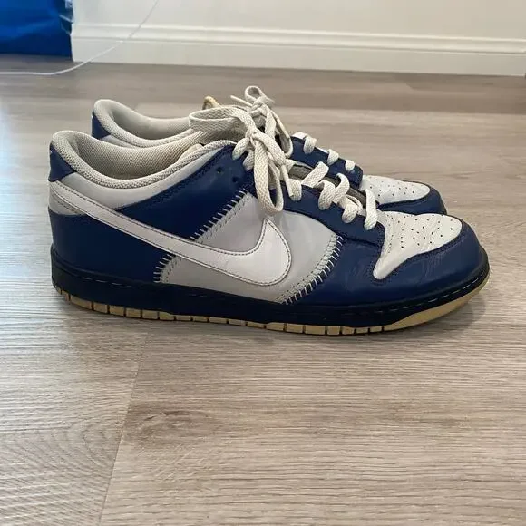 Rare Nike SB Dunk Low Derek Jeter Yankees 2005 Sneakers Shoes Men's 10.5